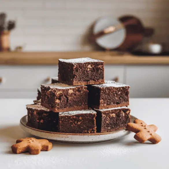 Gingerbread Brownies