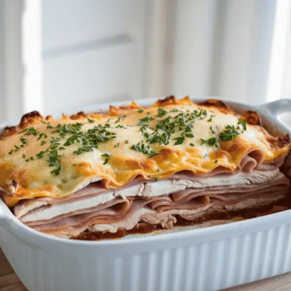 Chicken Cordon Bleu Casserole