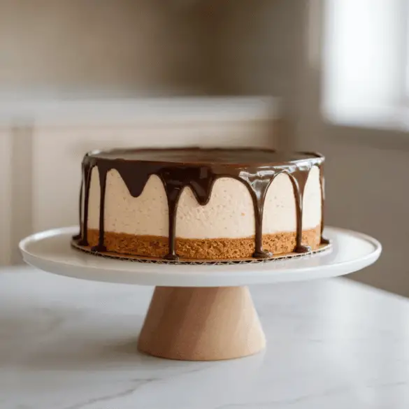 Boston Cream Pie Cheesecake