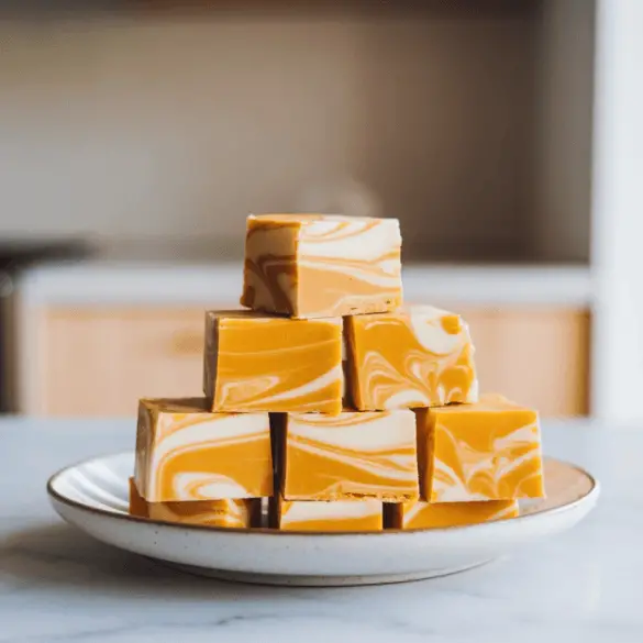 Orange Dreamsicle Fudge