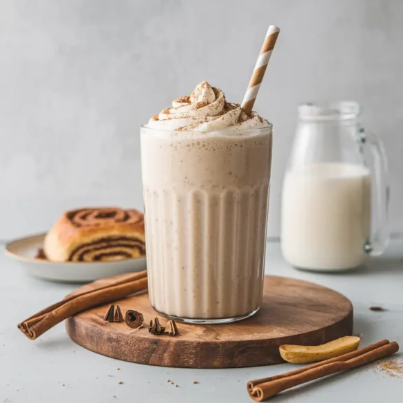 Cinnamon Roll Protein Shake