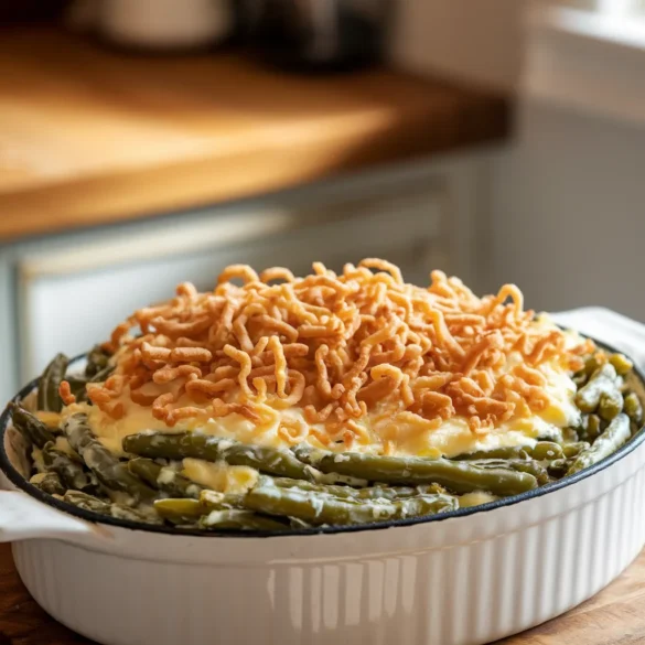 Campbells green bean casserole dish