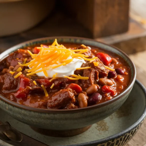 venison chili recipe