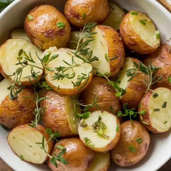 Crispy Smashed Potato Salad