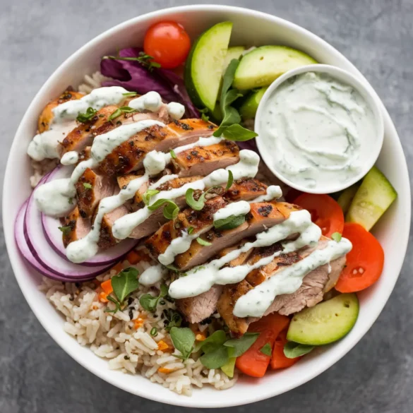 Healthy Greek Chicken Bowls