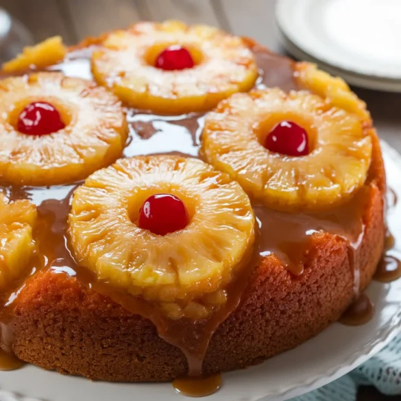 Pineapple Upside Down Cake