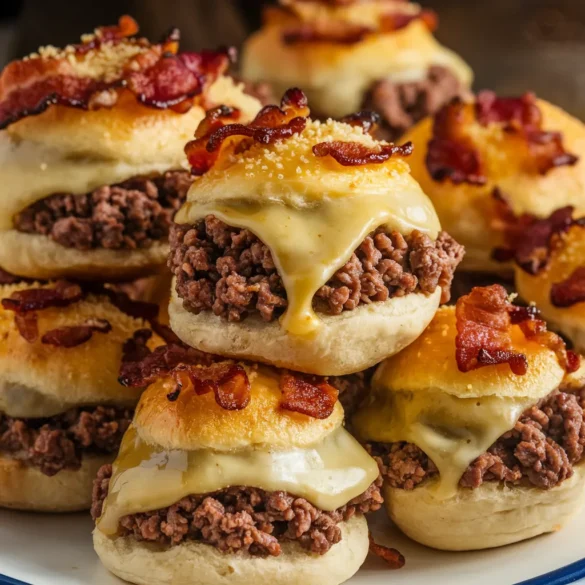 Bacon Cheeseburger Bombs