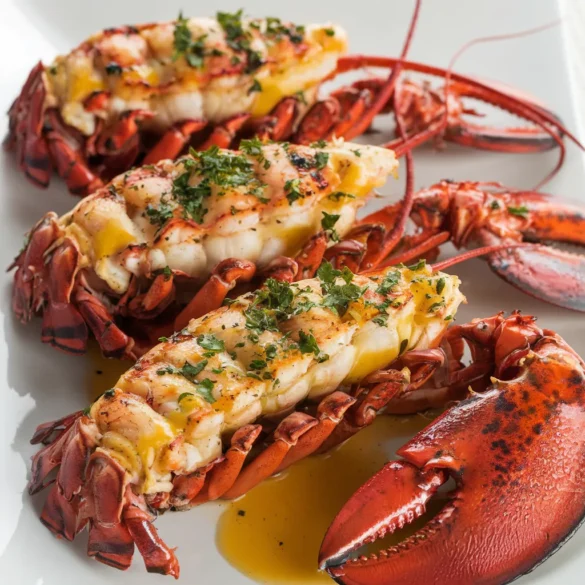 Garlic Butter Lobster Tails