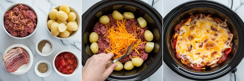 Slow Cooker Cowboy Casserole