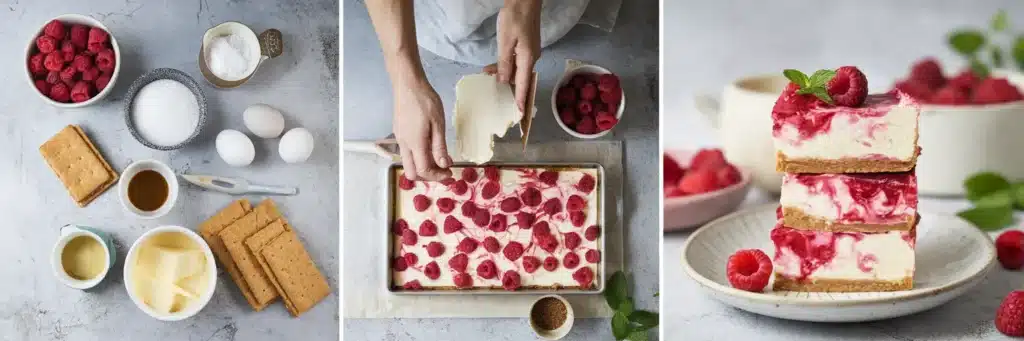 Raspberry Cheesecake Bars