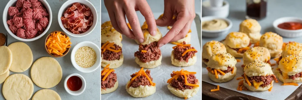 Bacon Cheeseburger Bombs