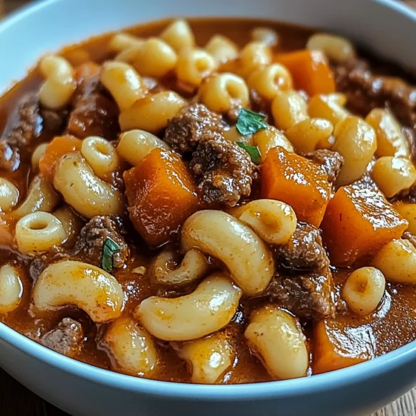 Old Fashioned Goulash