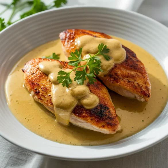 Creamy Honey Mustard Chicken