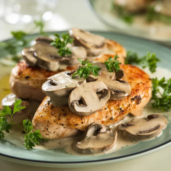 Creamy Mushroom Chicken